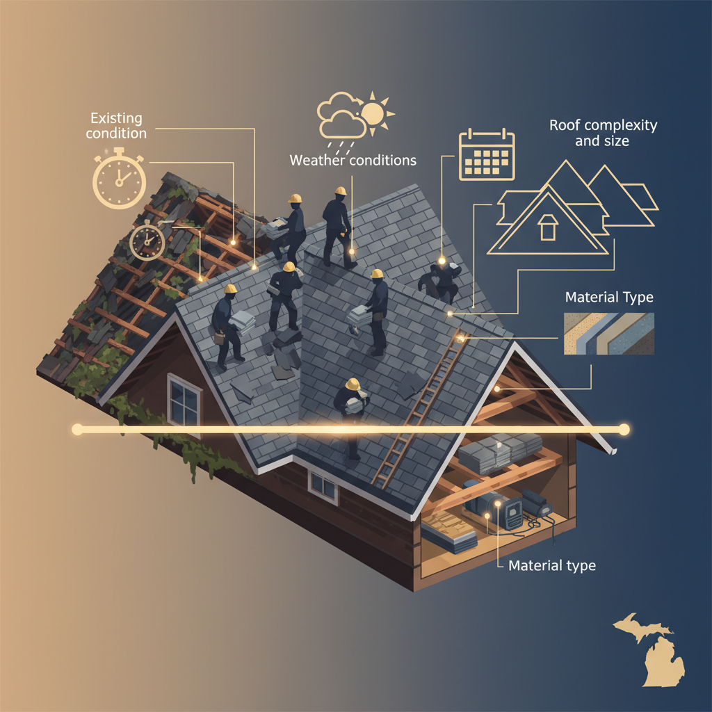 Main Factors That Determine Roofing Duration illustration